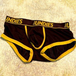 CheapUndies mesh trunk cut brief